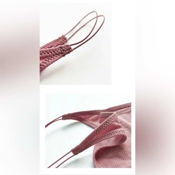 Three Pack Ribbed Style Thong Panties - Picture 4 of 11